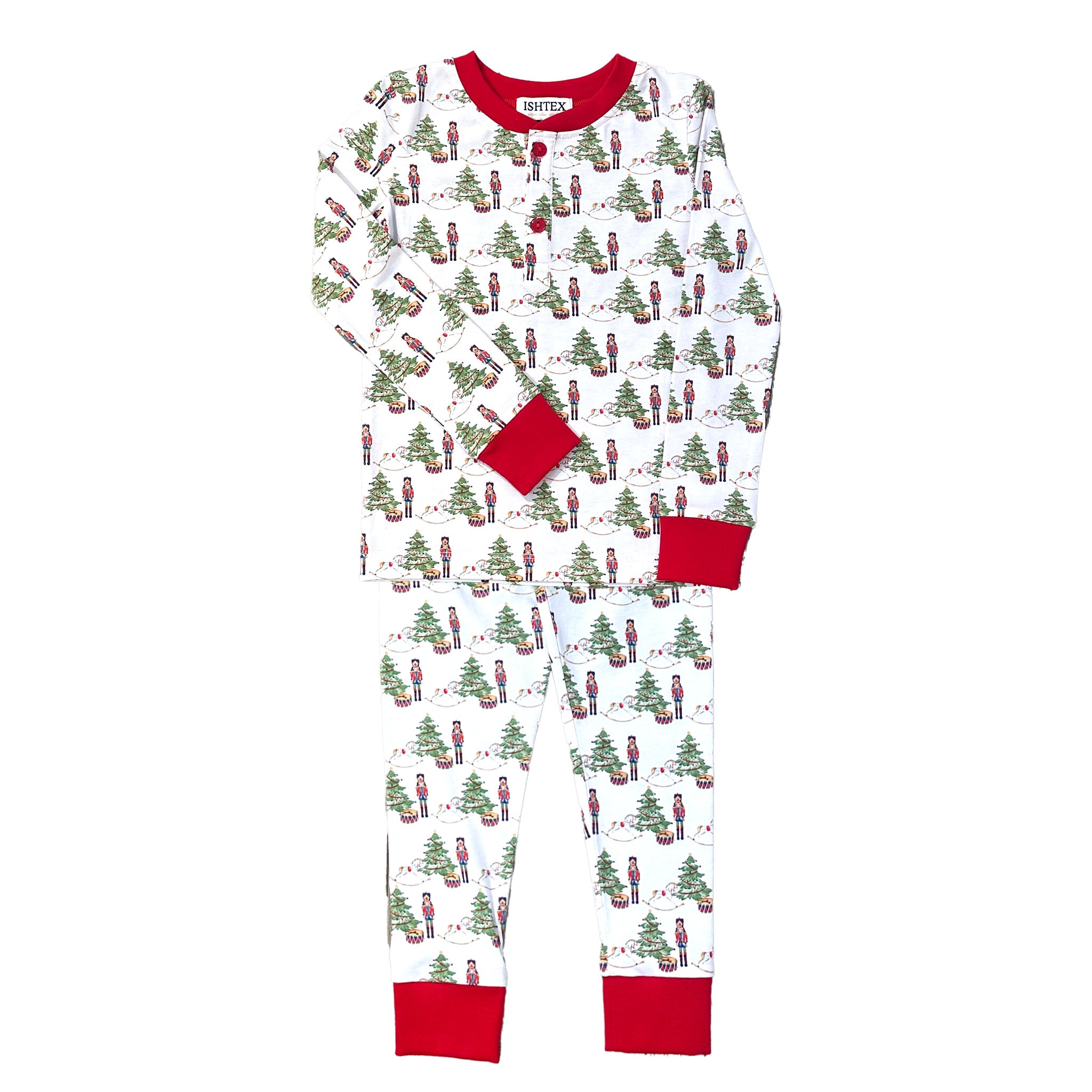 Toddler Nutcracker & Tree PJ Set