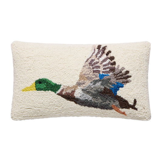 Mallard Flying Hook Pillow