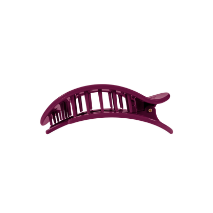 Round Flat TELETIE Clip | Medium | Mulberry