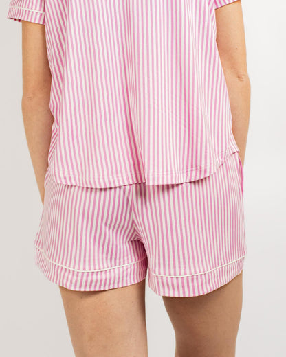 Pinstripe Sleep Shorts
