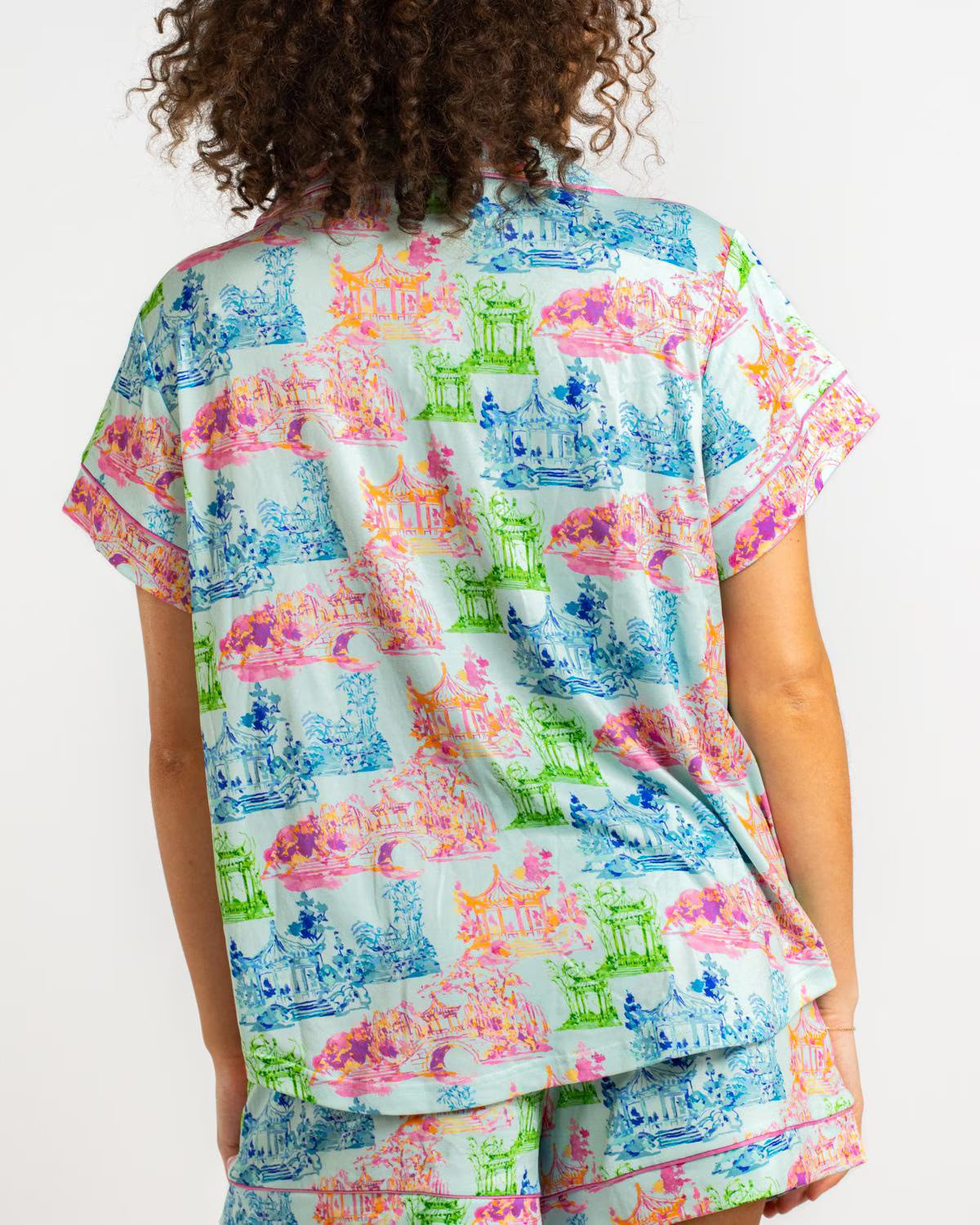 Maya Button Up Sleep Shirt
