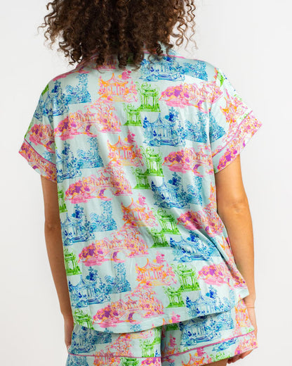 Maya Button Up Sleep Shirt