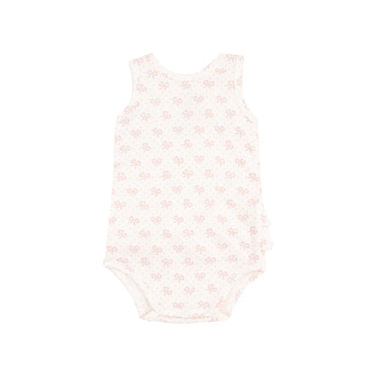 Angel Dear Vintage Mini Bows Ruffle Tank Bubble
