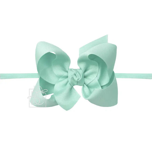 Beyond Creations Pantyhose Headband w/ Large Bow