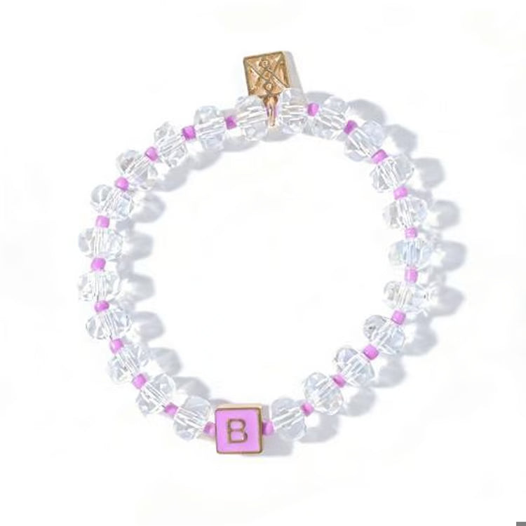 Michelle McDowell Girl Presley Initial Bracelet