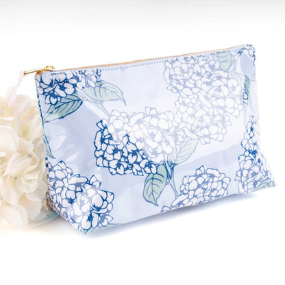Hydrangea Travel Cosmetic Case