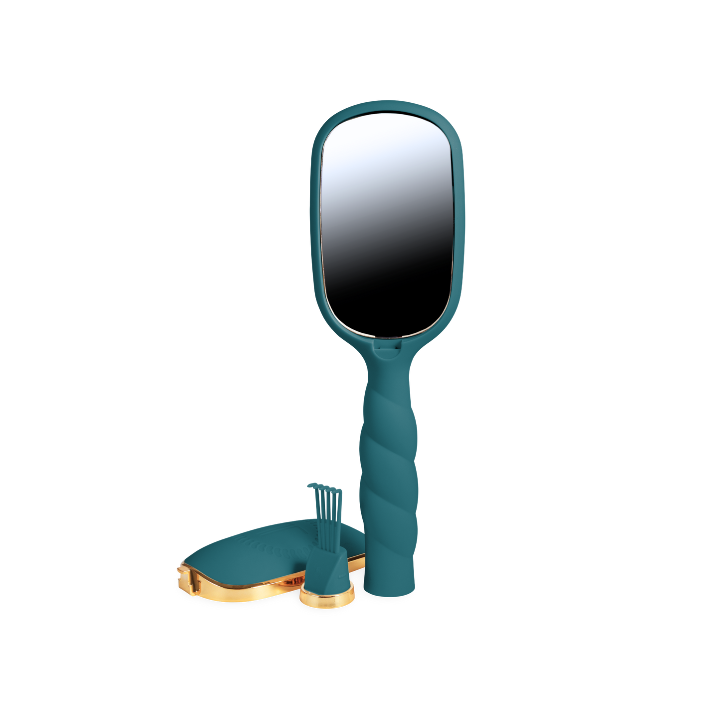 TELETIE Detangler Hair Brush for Medium Hair | Teal With It