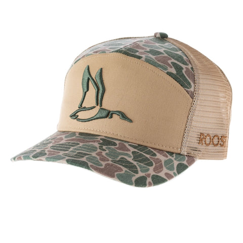 Roost Camo & Khaki 3D Puff Duck Hat