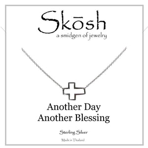 Skosh Silver Another Day, Another Blessing Necklace