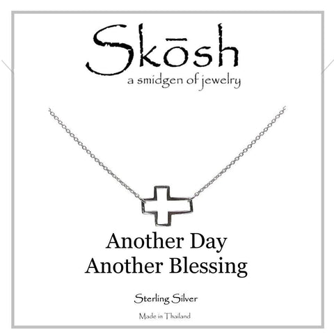Skosh Silver Another Day, Another Blessing Necklace