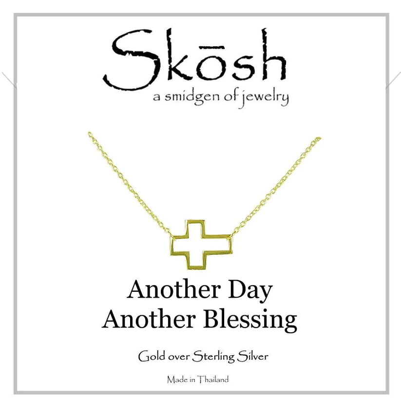 Skosh Gold Another Day, Another Blessing Necklace