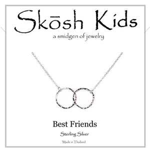 Skosh Kids Silver Best Friends Necklace