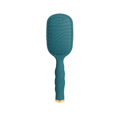 TELETIE Detangler Hair Brush for Thin Hair | Teal With It