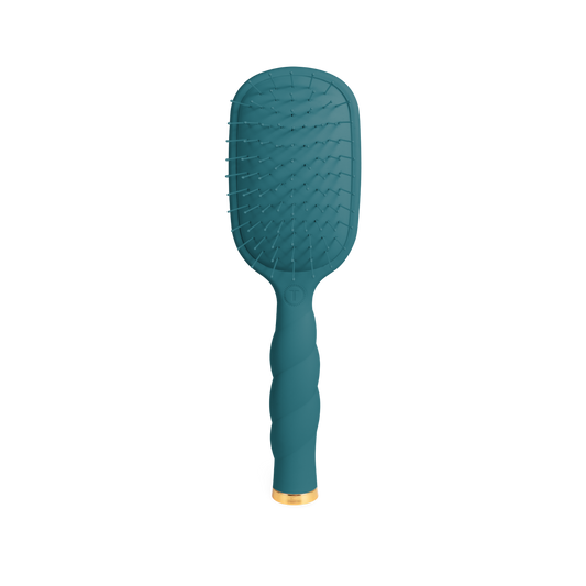 TELETIE Detangler Hair Brush for Thin Hair | Teal With It