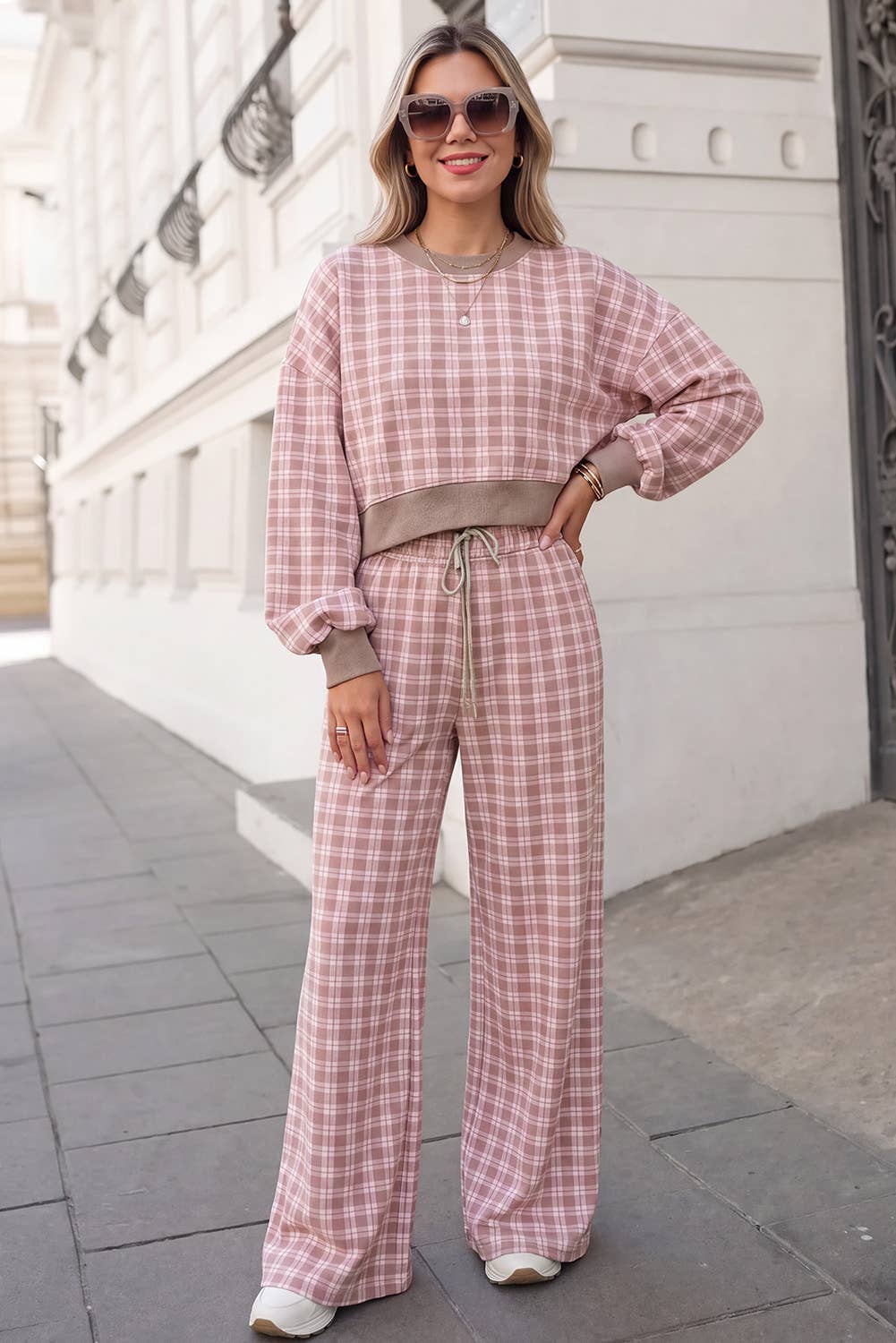 The Uptown Plaid Set