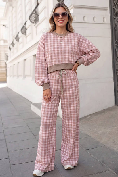 The Uptown Plaid Set