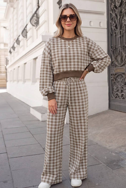 The Uptown Plaid Set