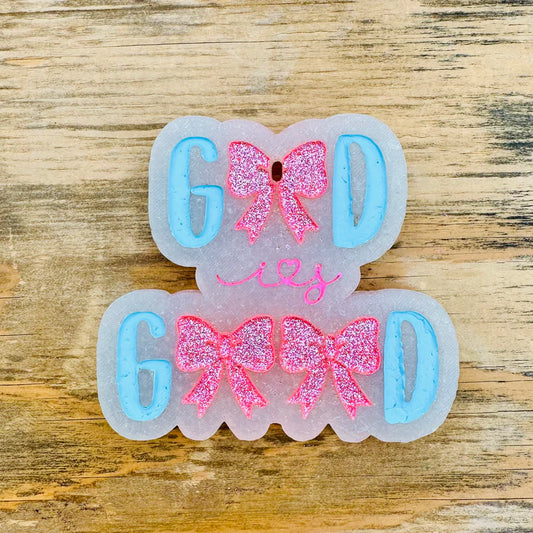 God is Good Bow Car Freshie