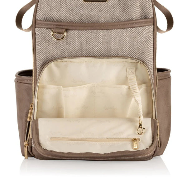 Boss Plus™ Large Diaper Bag Backpack - Vanilla Latte