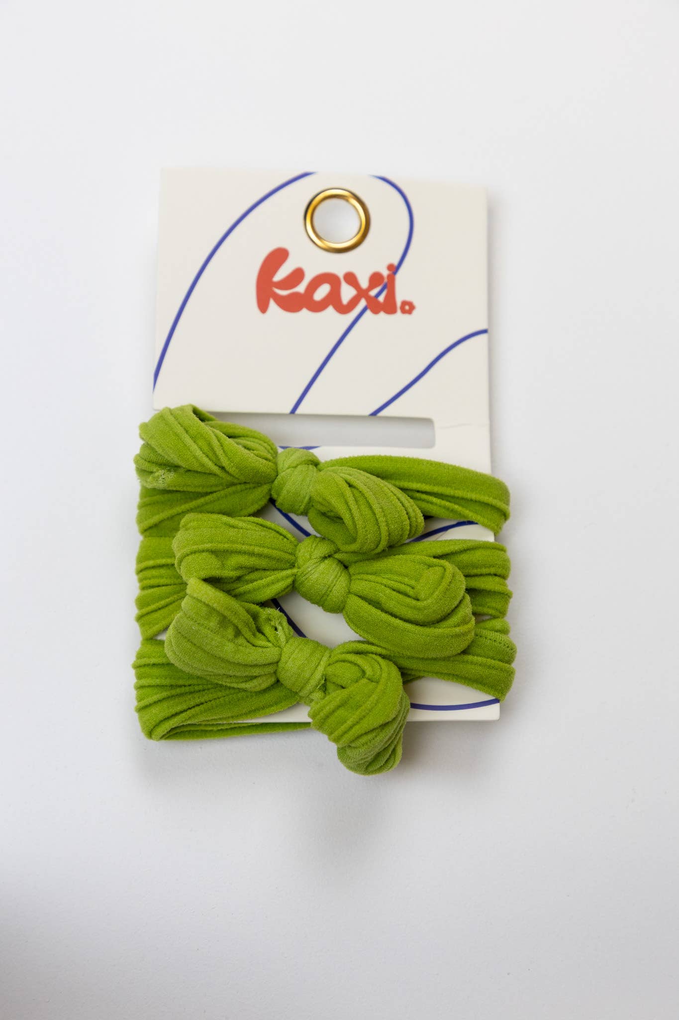 Kaxi Nylon Bow Slick Back Hair Ties