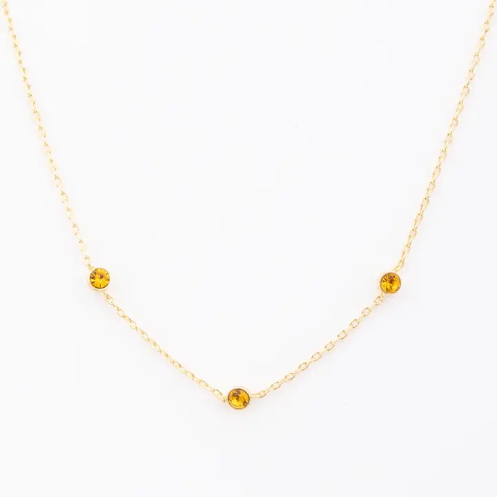 Michelle McDowell Kristina Birthstone Necklaces