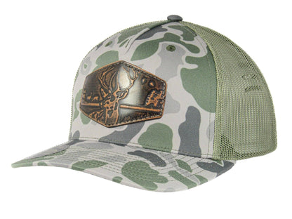 Buck Old School Camo Trucker Hat