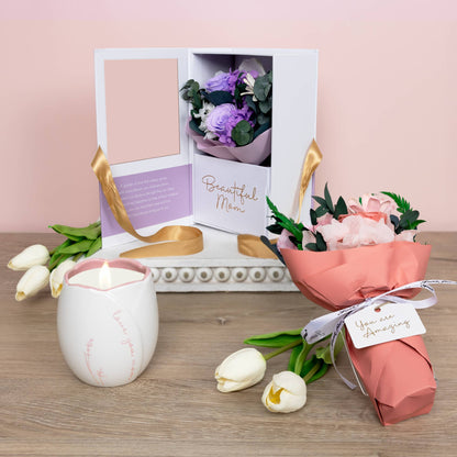 Purple Mom Preserved Floral Bouquet