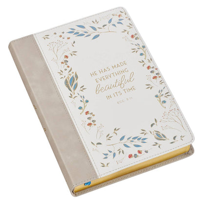 Classic Beige/Cream Everything Beautiful Ecc. 3:11 Journal