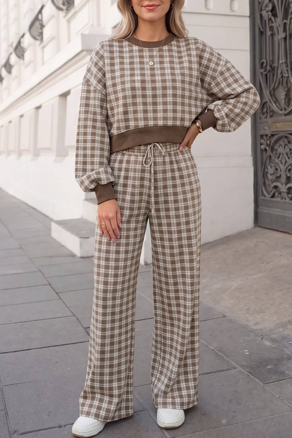 The Uptown Plaid Set