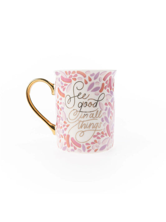See Good in All Things Ceramic Mug