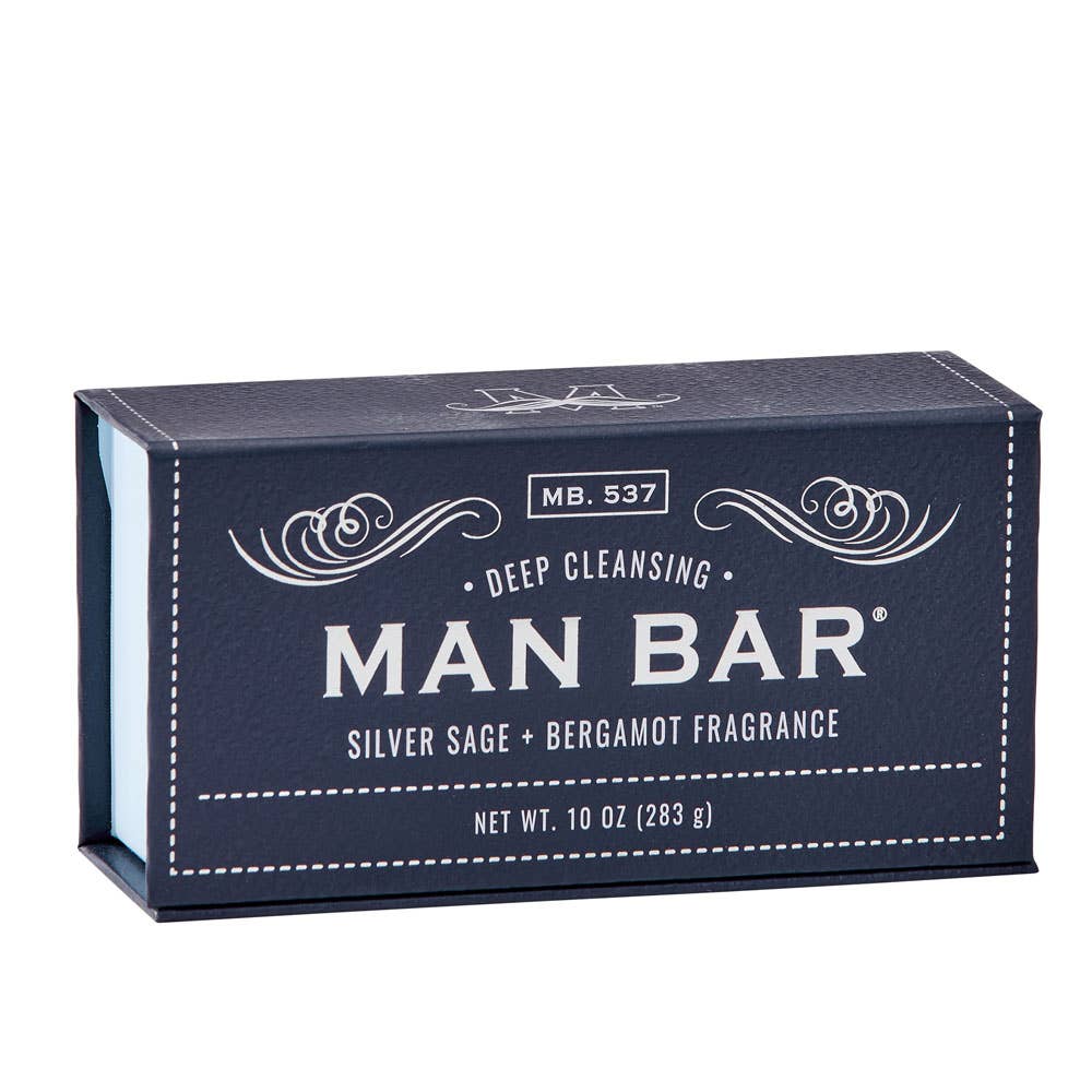 Man Bar Soap - Silver Sage & Bergamot