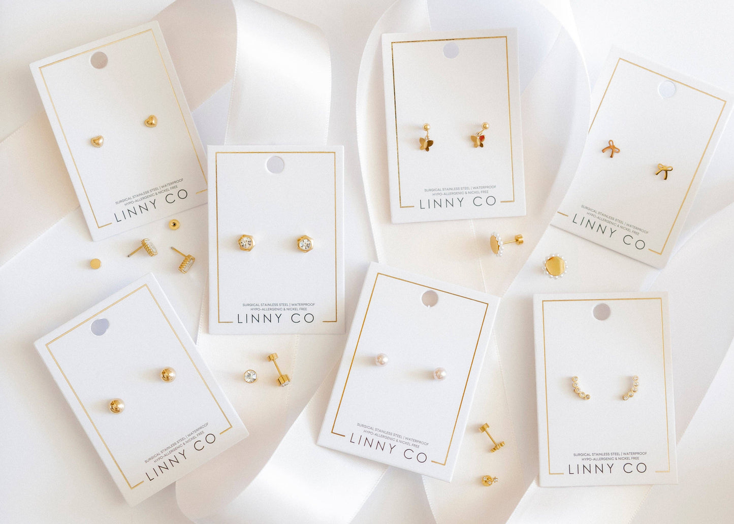 Madison Screwback Stud Earrings