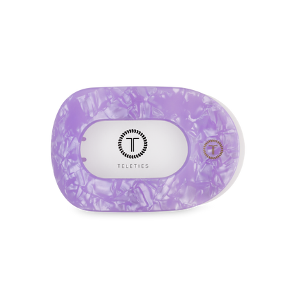 Flat Round Hair Clip | Medium | Lavender Mist