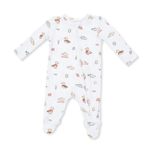 Angel Dear Lake Cuties 2-Way Zipper Footie