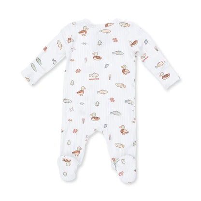 Angel Dear Lake Cuties 2-Way Zipper Footie