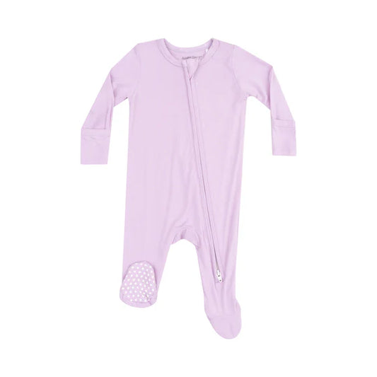 Angel Dear Solid Winsome Orchid 2-Way Zipper Footie
