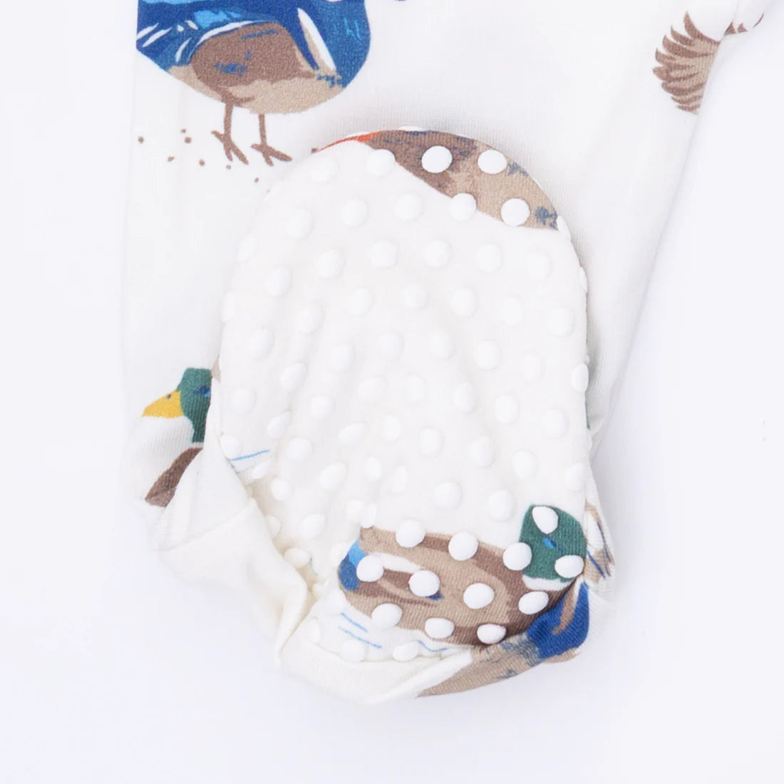 Angel Dear Ducks 2-Way Ruffle Zipper Footie