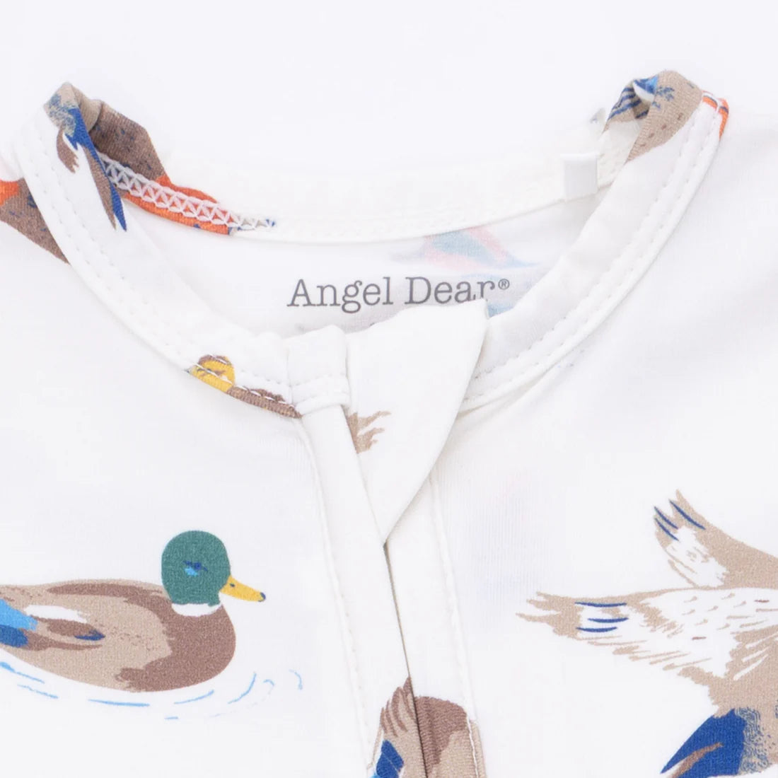 Angel Dear Ducks 2-Way Ruffle Zipper Footie
