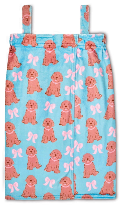 Youth Pretty Pups Plush Spa Wrap