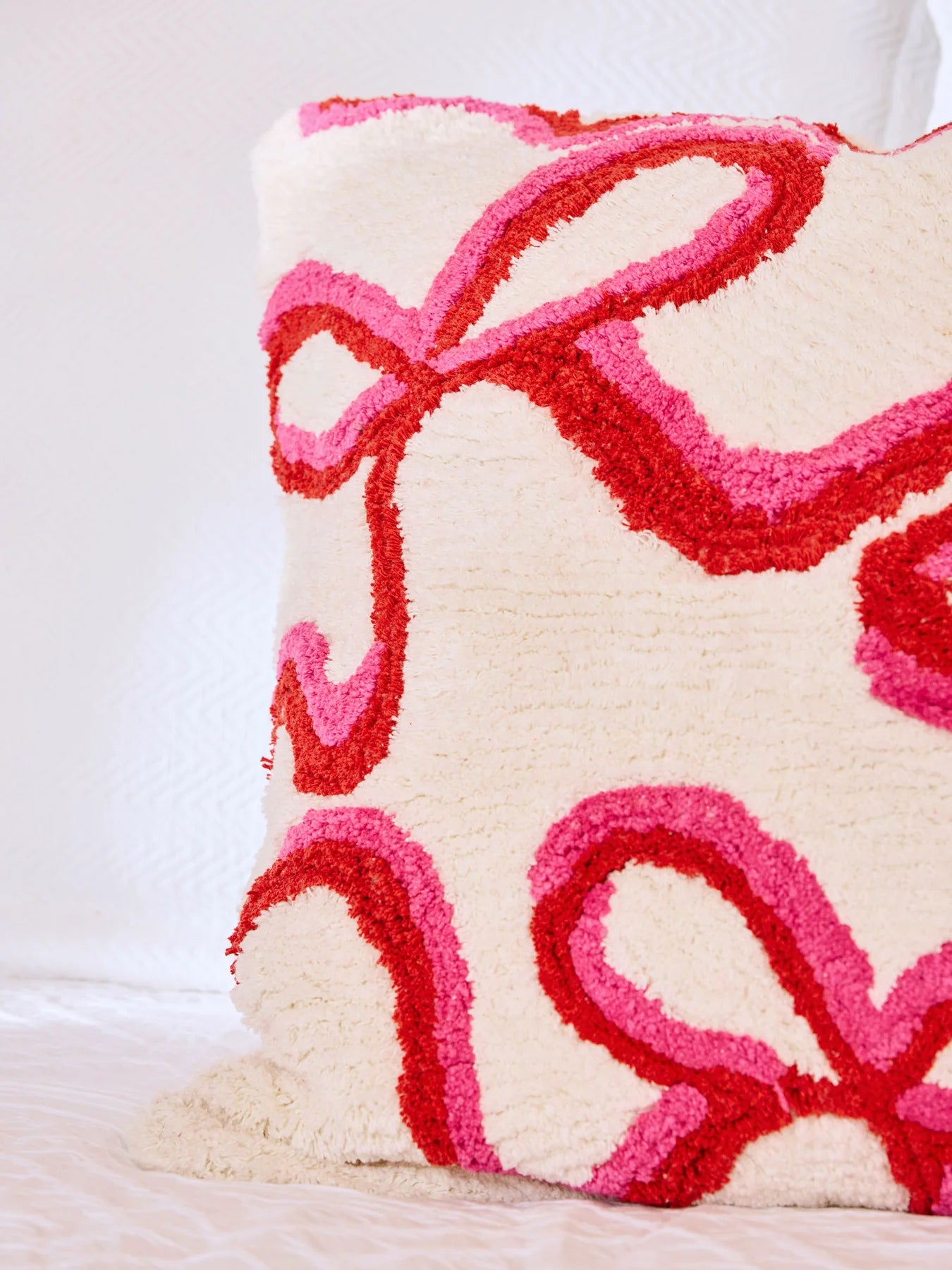 Whimsical Bows Square Pillow