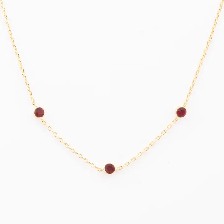Michelle McDowell Kristina Birthstone Necklaces
