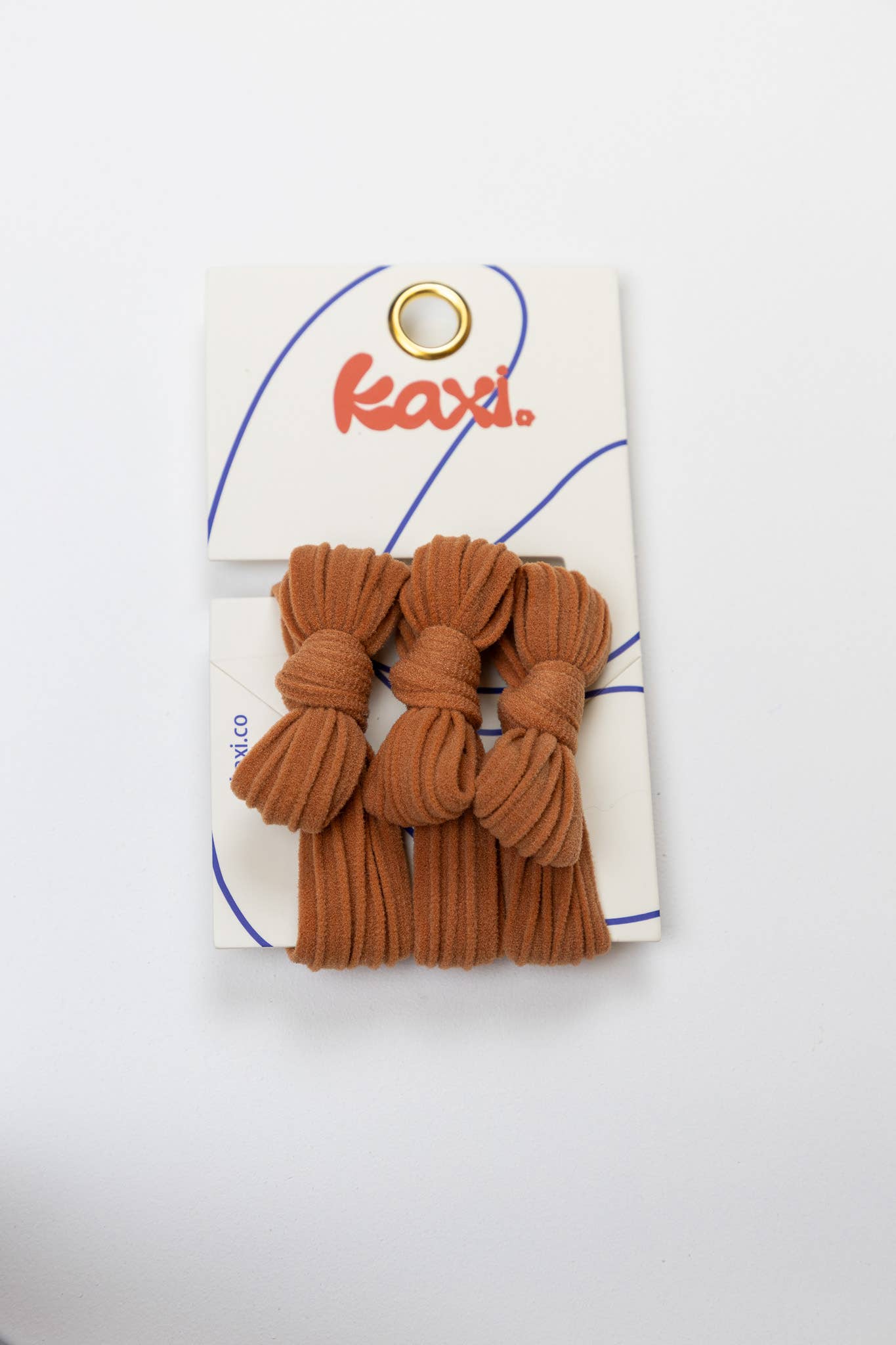 Kaxi Nylon Bow Slick Back Hair Ties