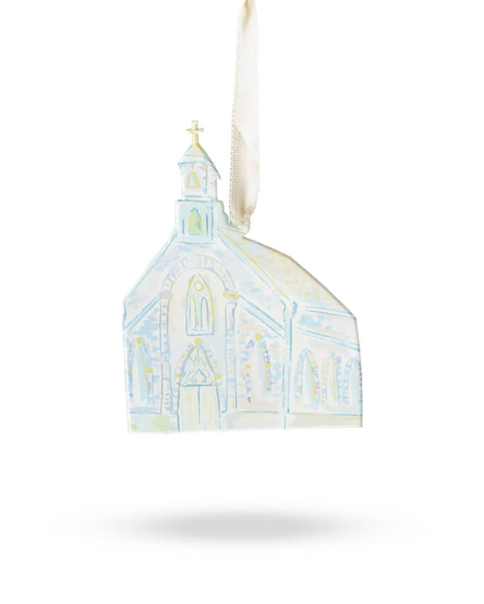 Chapel Acrylic Ornament