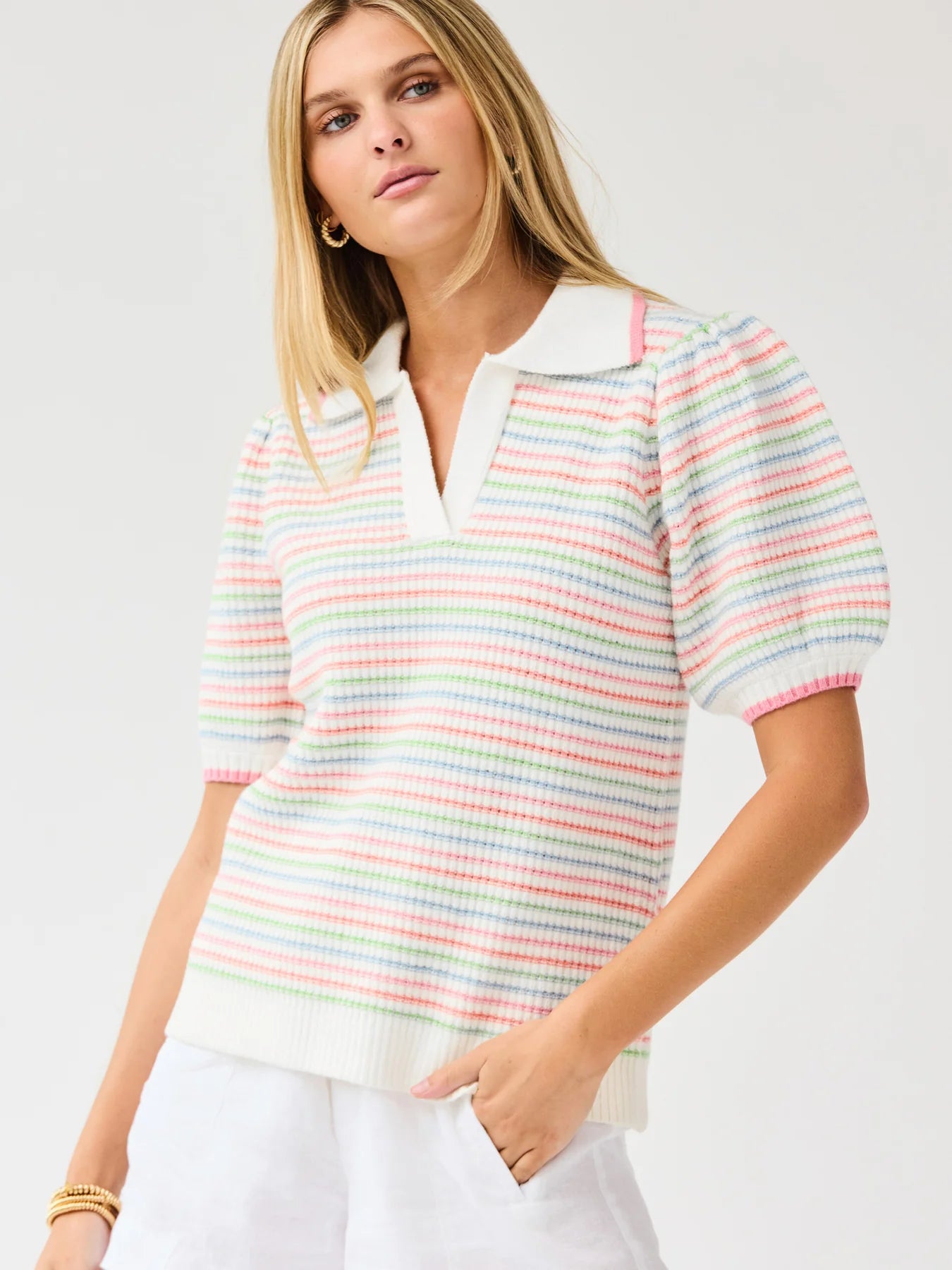 Ivory Multi Emma Sweater