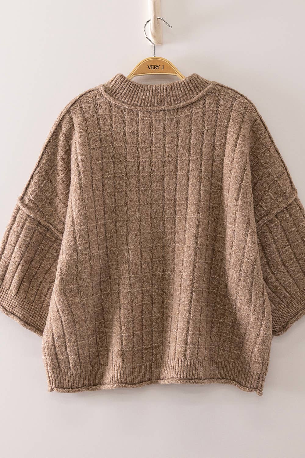 Allie Ribbed Knit Sweater