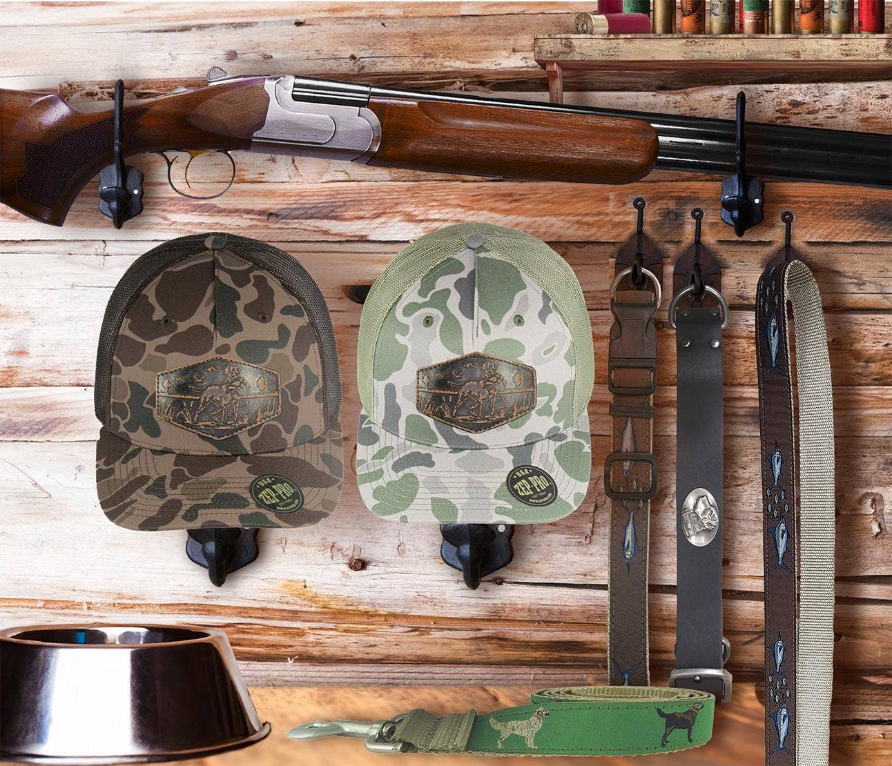 Dog Old School Camo Trucker Hat