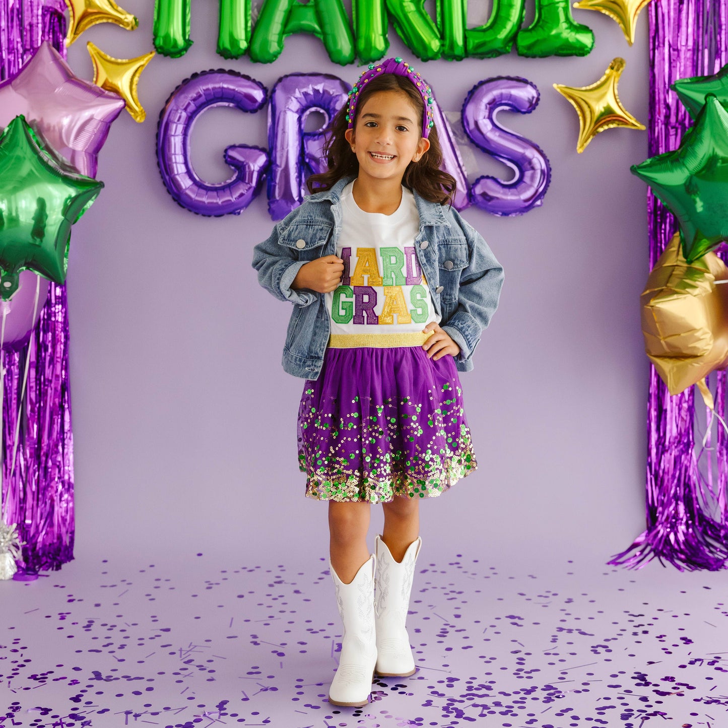 Mardi Gras Confetti Tutu