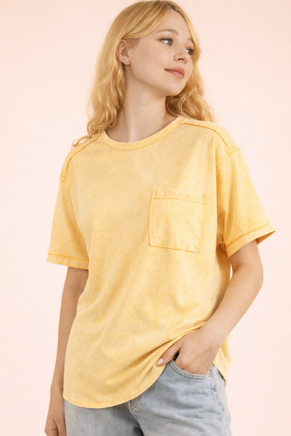 Simple Things Pocket Tee