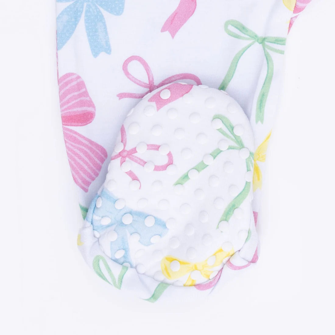 Angel Dear Sweet Bows 2-Way Ruffle Zipper Footie