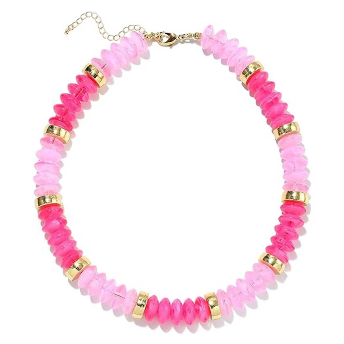 Natural Stone Beaded Necklace